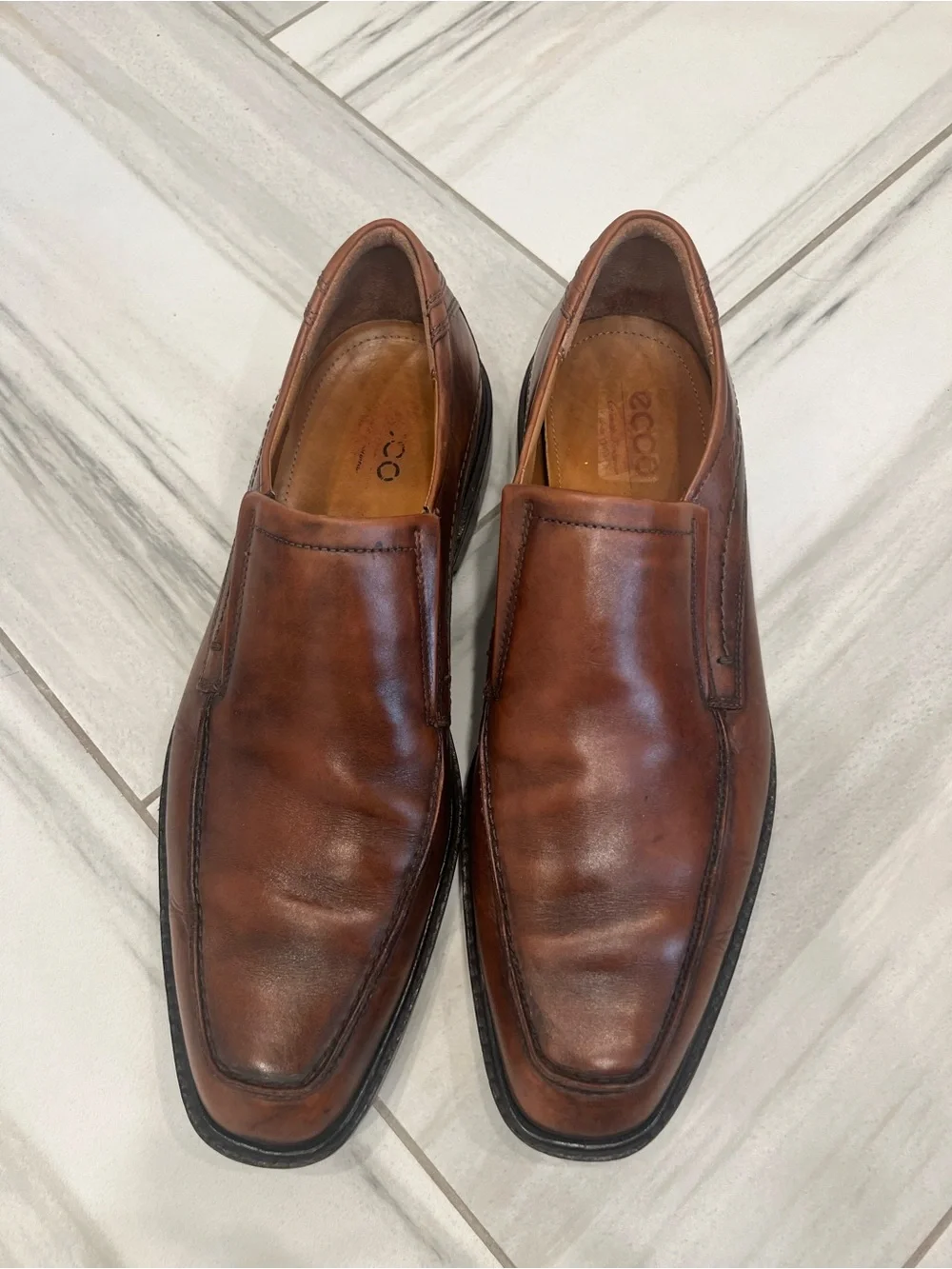 Ecco smooth leather